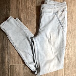 SOHO Jeans High Waist Leggings Size M Light Wash